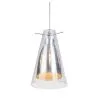 Lampa sufitowa - lampa wisząca - stal i szkło - Apolo image 7