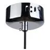 Lampa sufitowa w stylu nowoczesnym - lampa wisząca z metalu chromowanego - mała - Carter image 7