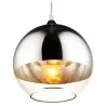 Lampa sufitowa w kształcie kuli - lampa wisząca z chromowanym metalem - 40cm - Speculum image 7