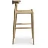 Stołek barowy Boho Bali Design - Drewno - 75cm - Elb image 7