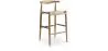 Stołek barowy Boho Bali Design - Drewno - 75cm - Elb image 7