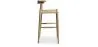 Stołek barowy Boho Bali Design - Drewno - 75cm - Elb image 7