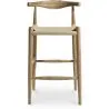 Stołek barowy Boho Bali Design - Drewno - 75cm - Elb image 7