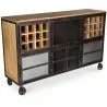 Szafka na wino z kółkami - Industrial Design - Avara image 7
