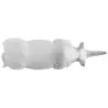 Figurka dekoracyjna Nosorożec - Matte White - Rhyn image 7
