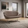 Sofa rozkładana 2 osobowa - Tapicerka tkaninowa - Svin image 7