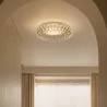 Lampa sufitowa - Kinkiet - Kule z kryształu - 50 cm - Savoni image 7