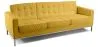Sofa z tapicerką skórzaną - 3-miejscowa - Konel image 7