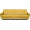 Sofa z tapicerką skórzaną - 3-miejscowa - Konel image 7