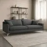 Sofa 3 osobowa - Tapicerowana w tkaninie - Uza image 7