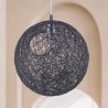 Lampa sufitowa z liny - lampa wisząca w stylu kuli - Wanton image 7