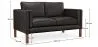 Sofa skórzana tapicerowana - 2 osobowa - Mordecai image 7
