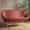 Sofa zakrzywiona - Tapicerowana w skórze - 2 miejsca - Svin image 7