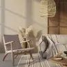 Fotel z Drewna i Sznurka - Ręcznie Wykonany Design Boho Bali - Birma image 7