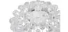 Lampa sufitowa - Kinkiet - Kule z kryształu - 35 cm - Savoni image 7