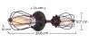Lampa ścienna - Vintage Design - Wam image 7