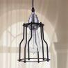 Retro lampa sufitowa - Lampa wisząca w designie klatki - Jail image 7