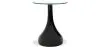 Okrągły stolik kawowy - design - szkło - Lawa Bistro image 7