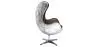 Fotel z podłokietnikami - Aviator Style - skóra i metal - Cocoon image 7