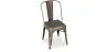 Stalowe krzesło do jadalni - Industrial Design - New Edition - Stylix image 7