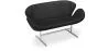 Sofa zakrzywiona - Tapicerowana w skórze - 2 miejsca - Svin image 7