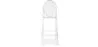 Stołek barowy z oparciem - Transparent Design - 65cm - Victoria Queen image 7