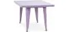 Kwadratowy stolik dla dzieci - Industrialny - Metal - 60cm - Stylix image 9