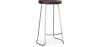 Stołek barowy - Industrial Design - Wood & Metal - 76 cm - Aiyana image 9