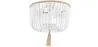 Lampa sufitowa z kulek drewnianych - Plafon w stylu boho Bali - Kanda image 9