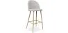 Stołek tapicerowany tkaniną - Scandinavian Design - 76cm - Evelyne image 9