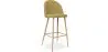 Stołek tapicerowany tkaniną - Scandinavian Design - 76cm - Evelyne image 9