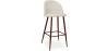 Stołek tapicerowany tkaniną - Skandynawski design - 76cm - Evelyne image 9