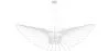 Lampa sufitowa - Lampa wisząca Pamela Design - 140cm - Pionowo image 9