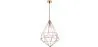 Lampa sufitowa retro - lampa wisząca geometryczna - Yak image 9