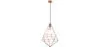 Lampa sufitowa retro - lampa wisząca geometryczna - Yak image 9