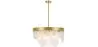 Lampa sufitowa z dyskami ze szkła - lampa wisząca w stylu projektowym - Luna image 9