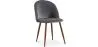 Krzesło do jadalni - Tapicerowane aksamitem - Skandynawski design - Evelyne image 9