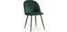 Krzesło do jadalni - Tapicerowane aksamitem - Skandynawski design - Evelyne image 9