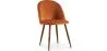 Krzesło do jadalni - Tapicerowane aksamitem - Skandynawski design - Evelyne image 9