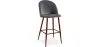 Stołek z aksamitną tapicerką - Scandinavian Design - Evelyne image 9