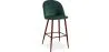 Stołek z aksamitną tapicerką - Scandinavian Design - Evelyne image 9
