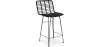 Wiklinowy stołek barowy - Boho Bali Design -65cm - Catori image 9