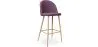 Stołek tapicerowany tkaniną - Scandinavian Design - 76cm - Evelyne image 9