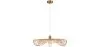 Lampa sufitowa z bambusa - lampa wisząca w stylu boho Bali - Bahati image 9