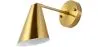 Lampa ścienna - Stożek metalowy - Złoty - Livel image 9