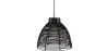 Lampa sufitowa z czarnego rattanu - lampa wisząca w stylu boho Bali - Gian image 9