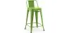 Stołek barowy z oparciem - Design przemysłowy - 60cm - New Edition - Stylix image 9