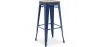 Stołek barowy - Industrial Design - Wood & Steel - 76 cm - New Edition- Stylix image 9