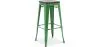Stołek barowy - Industrial Design - Wood & Steel - 76 cm - New Edition- Stylix image 9