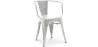 Krzesło do jadalni z podłokietnikami - Industrial Design - Steel - New Edition - Stylix image 9